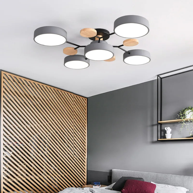 Plafonnier Design : Lumière Moderne de Plafond Style Nordique-LUMICONCEPT