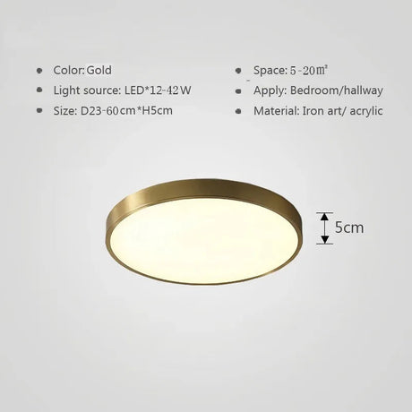 Plafonnier Design : Lumière Moderne en Forme de Cercle LED-LUMICONCEPT