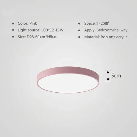 Plafonnier Design : Lumière Moderne en Forme de Cercle LED-LUMICONCEPT