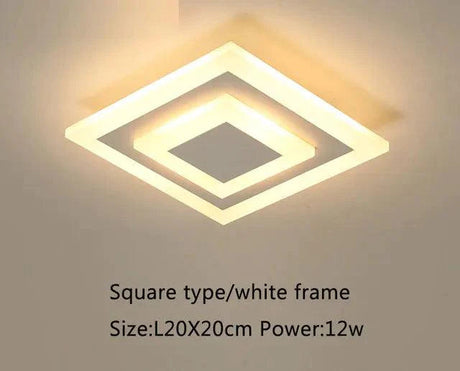 Plafonnier Design : Lumière Nordic LED Sans Ombre en PVC-LUMICONCEPT