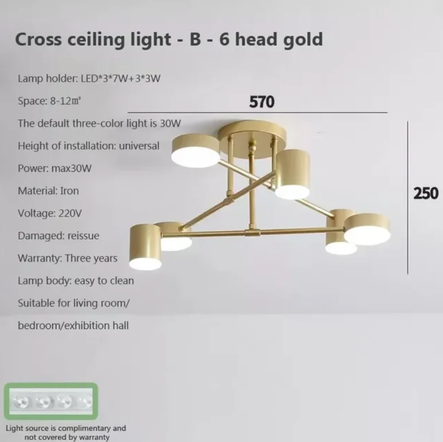 Plafonnier Design : Lumière en Métal pour un Éclairage Lumineux-LUMICONCEPT