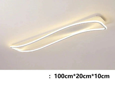 Plafonnier Design : Lumières de Plafond en Forme de Vague-LUMICONCEPT