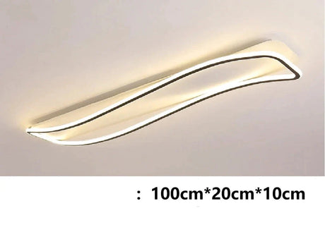 Plafonnier Design : Lumières de Plafond en Forme de Vague-LUMICONCEPT