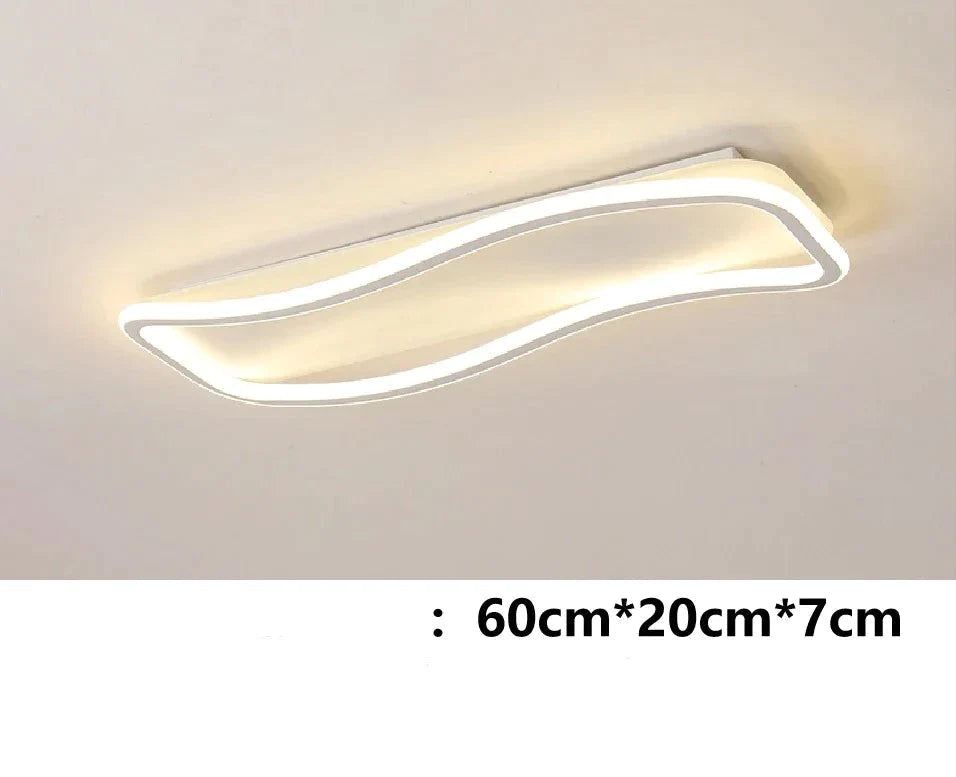 Plafonnier Design : Lumières de Plafond en Forme de Vague-LUMICONCEPT