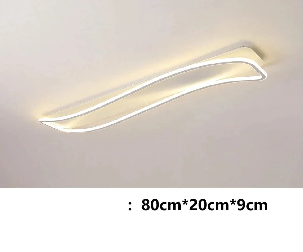 Plafonnier Design : Lumières de Plafond en Forme de Vague-LUMICONCEPT