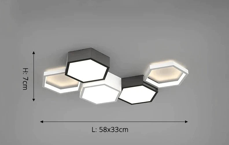 Plafonnier Design : Luminaire Moderne en Aluminium avec Option Tête-LUMICONCEPT