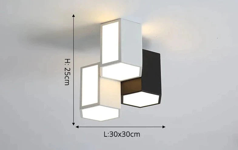 Plafonnier Design : Luminaire Moderne en Aluminium avec Option Tête-LUMICONCEPT