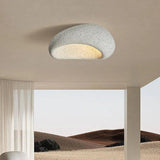 Plafonnier Design : Lustre de Plafond Nordique Effet Pierre-LUMICONCEPT