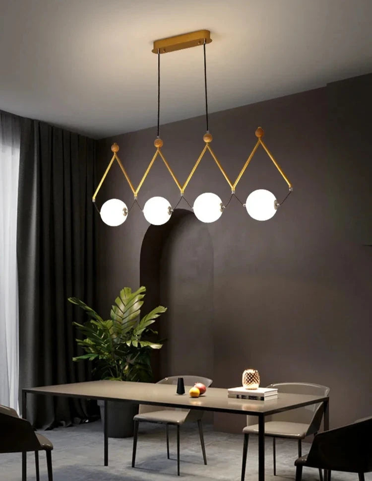 Plafonnier LED Suspendu Minimaliste pour Salon, Salle à Manger et Cuisine-LUMICONCEPT