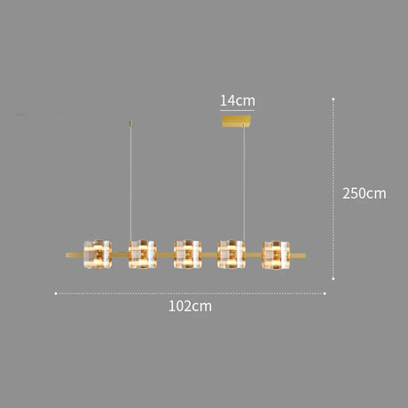 Plafonnier LED Suspendu Moderne avec Éclairage Dimmable et Télécommande-LUMICONCEPT