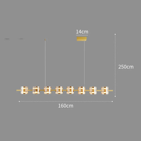 Plafonnier LED Suspendu Moderne avec Éclairage Dimmable et Télécommande-LUMICONCEPT