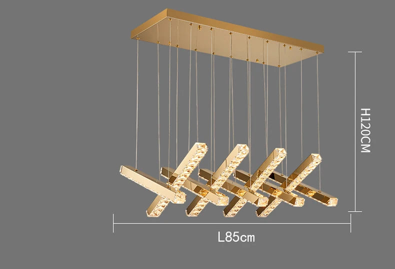 Plafonnier LED Suspendu Moderne pour Éclairage Intérieur avec Options de Gradation et de Couleur Ajustables-LUMICONCEPT