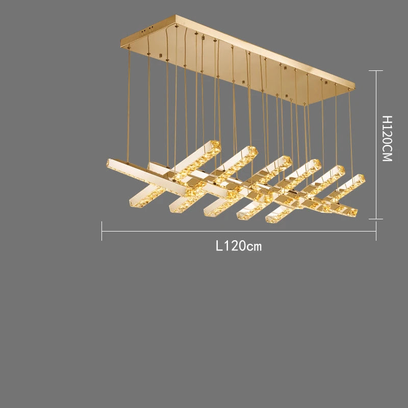 Plafonnier LED Suspendu Moderne pour Éclairage Intérieur avec Options de Gradation et de Couleur Ajustables-LUMICONCEPT