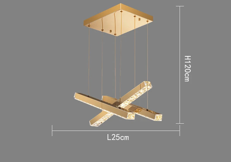 Plafonnier LED Suspendu Moderne pour Éclairage Intérieur avec Options de Gradation et de Couleur Ajustables-LUMICONCEPT