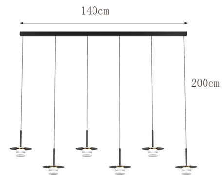 Plafonnier LED Suspendu Moderne pour Salon et Salle à Manger - Éclairage Décoratif Ajustable-LUMICONCEPT