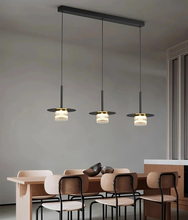 Plafonnier LED Suspendu Moderne pour Salon et Salle à Manger - Éclairage Décoratif Ajustable-LUMICONCEPT