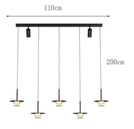 Plafonnier LED Suspendu Moderne pour Salon et Salle à Manger - Éclairage Décoratif Ajustable-LUMICONCEPT