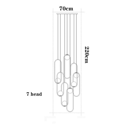 Plafonnier LED Suspendu Moderne pour Salon et Salle à Manger - Éclairage Décoratif avec Options de Dimmabilité-LUMICONCEPT