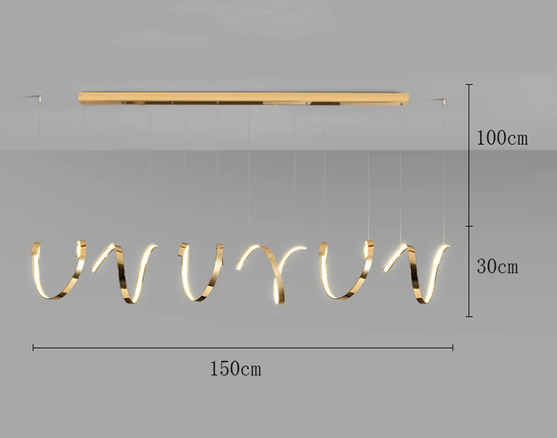 Plafonnier LED Suspendu Moderne pour un Éclairage Élégant de Salon et Salle à Manger-LUMICONCEPT