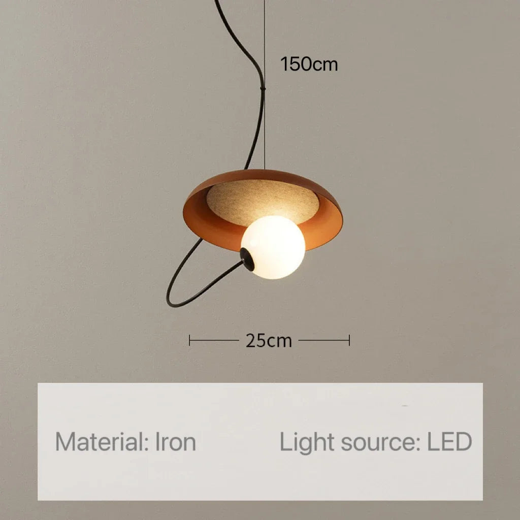 Plafonnier LED en Boule de Verre Magnétique - Luminaire Décoratif Moderne pour Intérieur et Extérieur-LUMICONCEPT