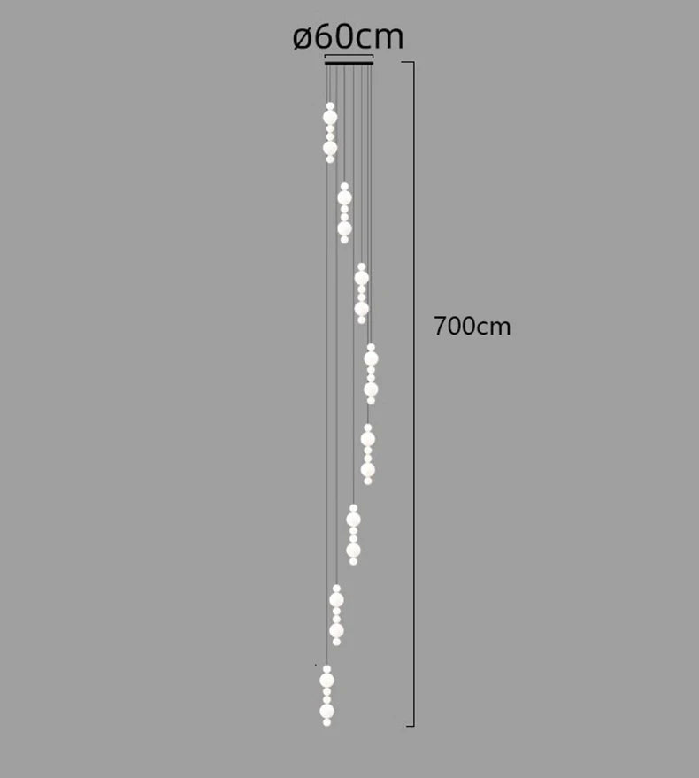 Plafonnier Suspendu Nordic Moderne - Luminaire Décoratif Polyvalent pour Salon et Salle à Manger-LUMICONCEPT