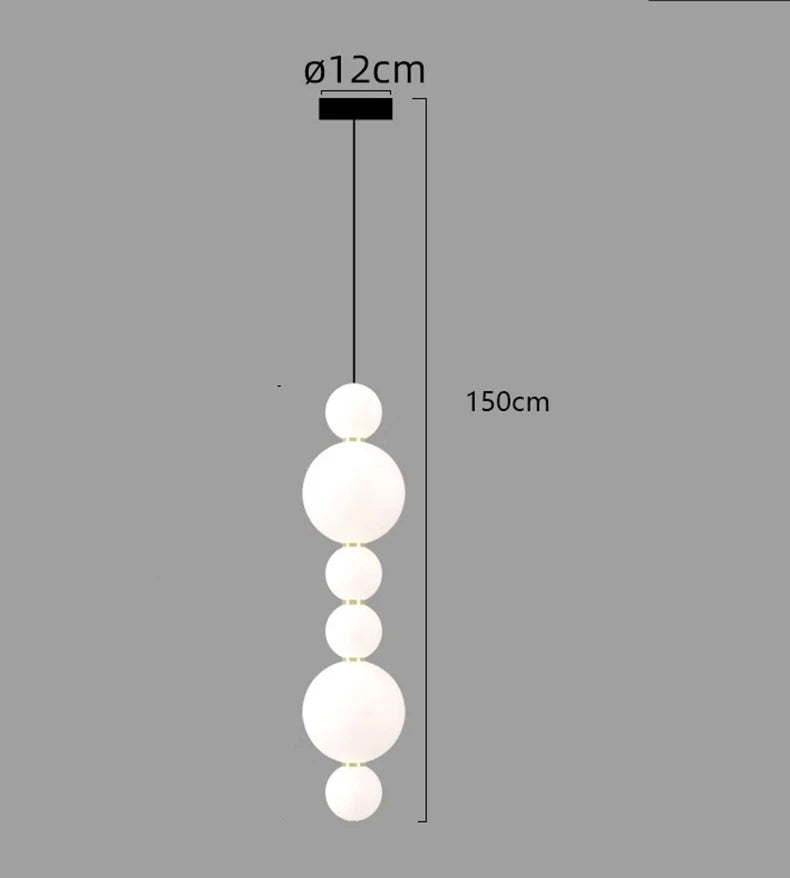 Plafonnier Suspendu Nordic Moderne - Luminaire Décoratif Polyvalent pour Salon et Salle à Manger-LUMICONCEPT