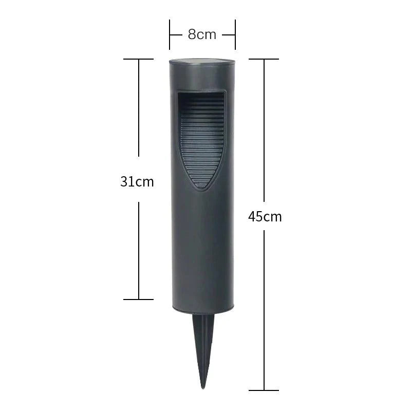 Poteau d'Éclairage Moderne AXE pour Jardin – Élégance et Durabilité-LUMICONCEPT