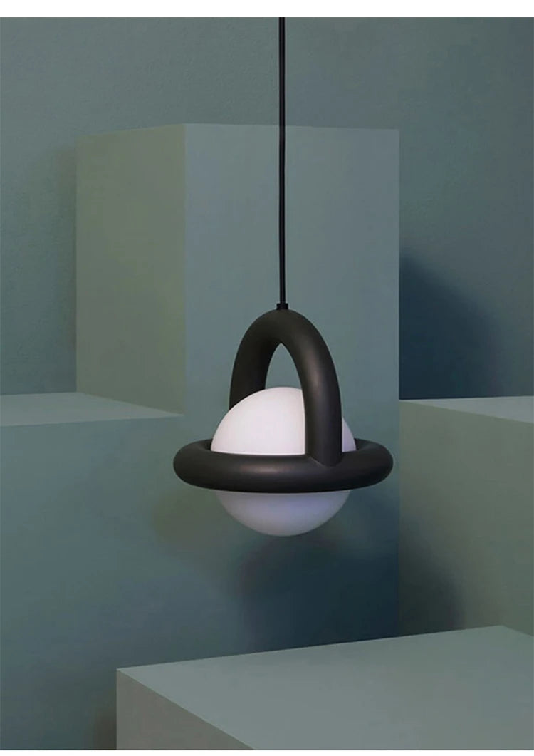 Lampe Suspendue LED en Forme de Ballon - Design Nordique Moderne par Nik