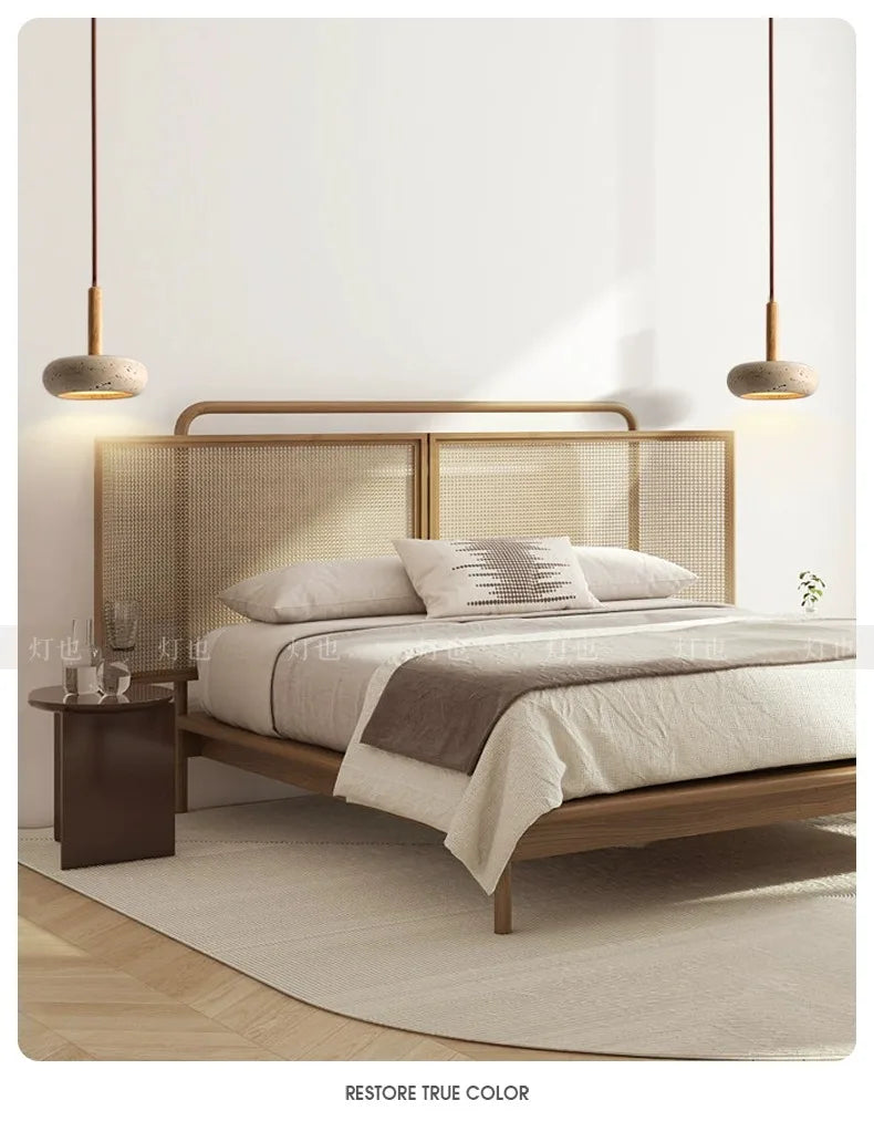 Lampe LED Suspendue en Pierre - Design Moderne d'Nik pour une Ambiance Élegante