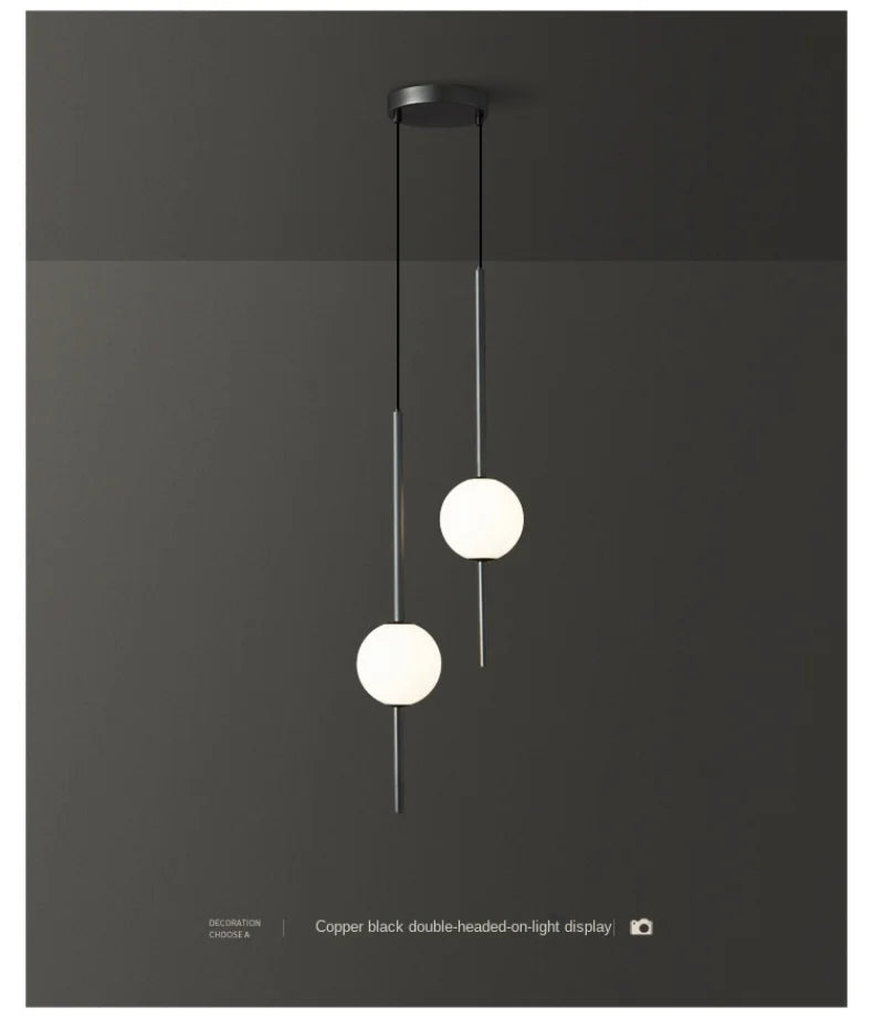 Lampada a sospensione LED in acrilico nordico: illuminazione moderna ed elegante