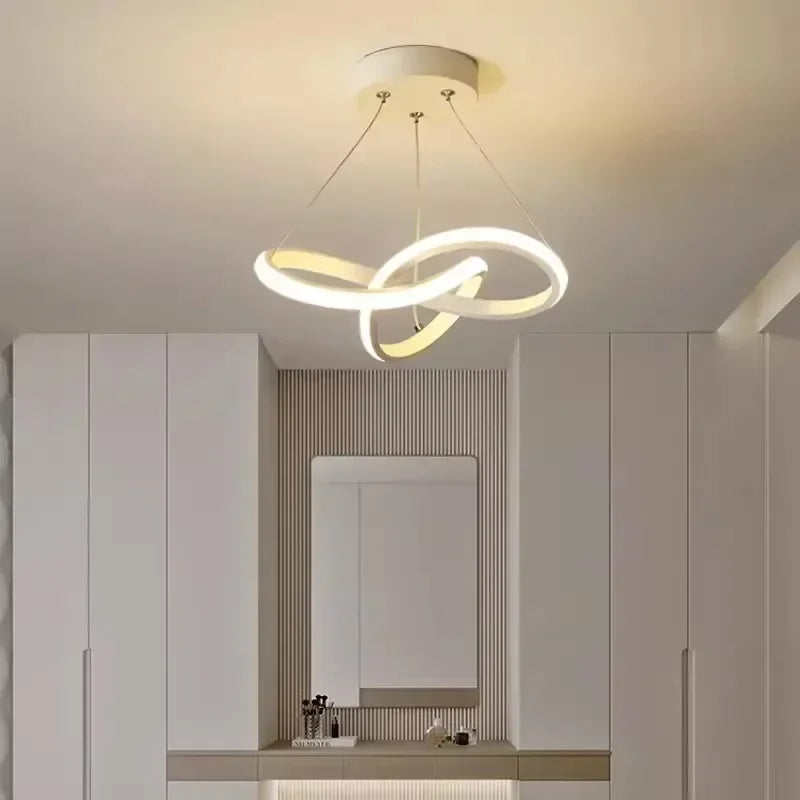 Plafonnier LED Design Nordique Créatif par DARHYNA - Éclairage Élégant pour Maison