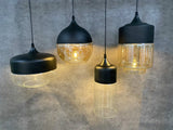 Lampe Suspendue en Verre Design Nordique Moderne