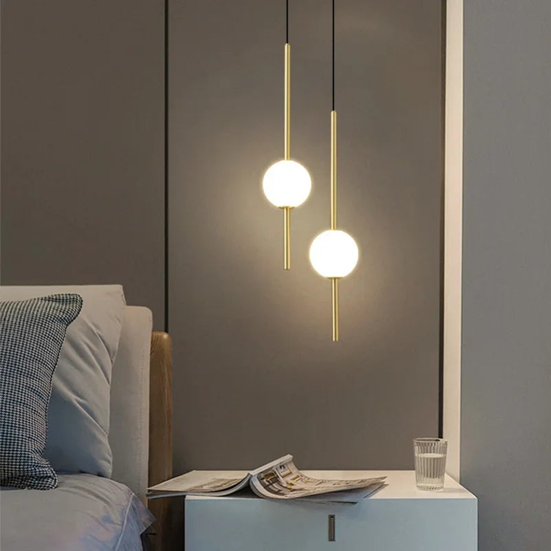 Lampada a sospensione LED in acrilico nordico: illuminazione moderna ed elegante