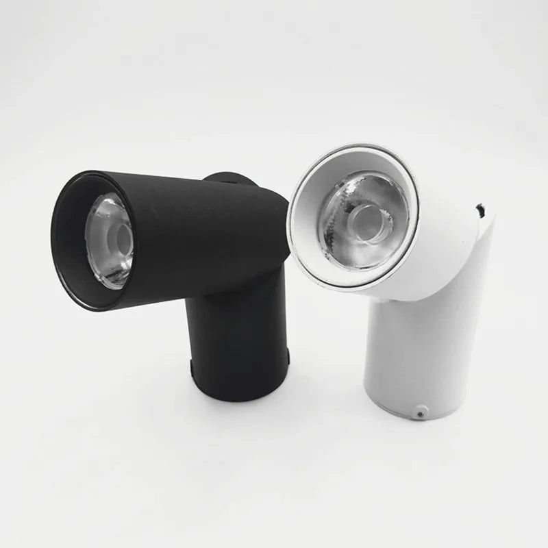 Spot Plafond : Projecteurs Orientables Modernes en Noir et Blanc-LUMICONCEPT