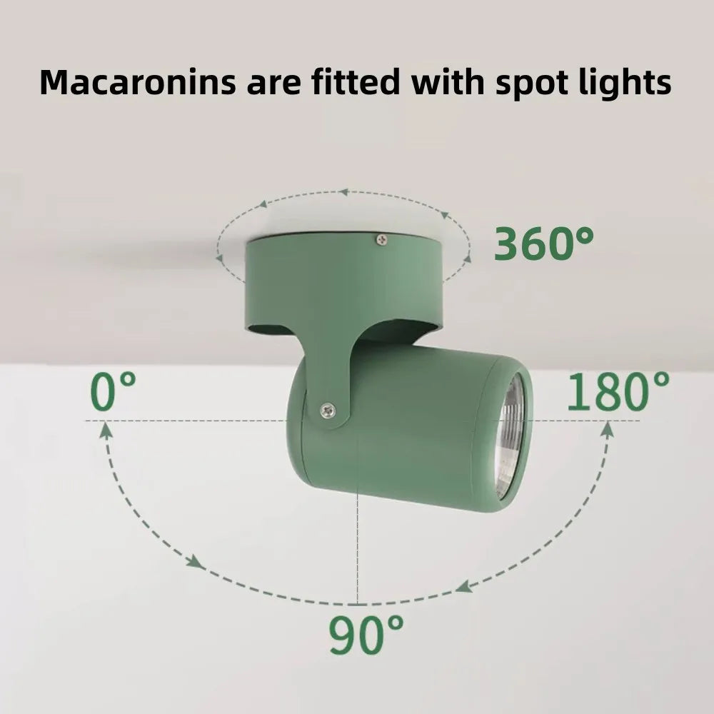 Spot Plafond : Spot LED Coloré Flexibilité et Performance-LUMICONCEPT