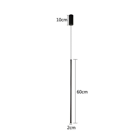 Suspendu Élégant en Aluminium Forgé avec Éclairage LED-LUMICONCEPT