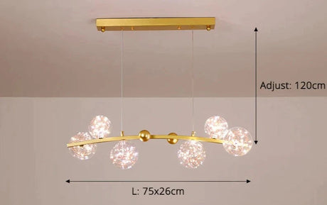 Suspendue Design : Têtes Multiples avec Options de Modèles et Couleurs d'Émission-LUMICONCEPT