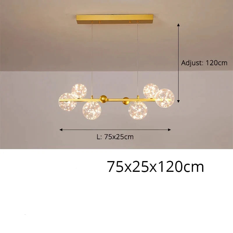 Suspendue Design : Têtes Multiples avec Options de Modèles et Couleurs d'Émission-LUMICONCEPT