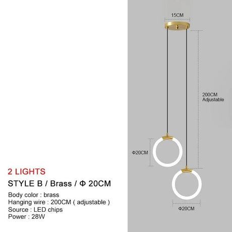 Suspension Élégante Contemporaine en Métal Noir avec Lumière LED Intégrée-LUMICONCEPT