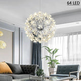 Suspension Élégante en Cristal et Fer, Hauteur Réglable pour un Style Nordique Moderne-LUMICONCEPT