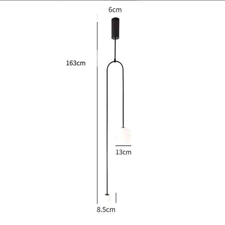 Suspension Élégante en Laiton et Verre avec Double Globe -LUMICONCEPT