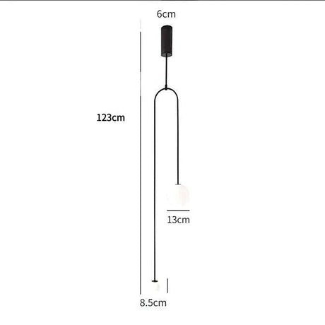 Suspension Élégante en Laiton et Verre avec Double Globe -LUMICONCEPT