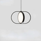 Suspension Géométrique en Fer et Acrylique avec Éclairage LED Intégré-LUMICONCEPT