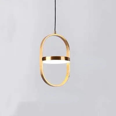 Suspension Géométrique en Fer et Acrylique avec Éclairage LED Intégré-LUMICONCEPT