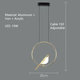 Suspension LED Artistique en Métal avec Télécommande Dimmable pour Ambiance Parfaite-LUMICONCEPT