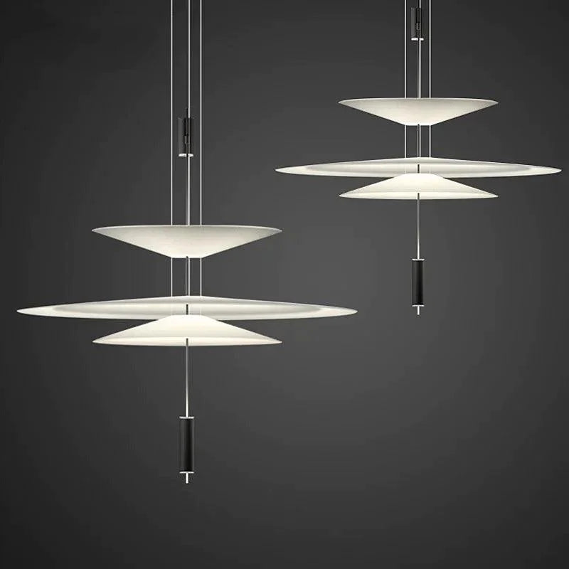 Suspension LED en Fer Ajustable pour un Éclairage Moderne et Élégant-LUMICONCEPT