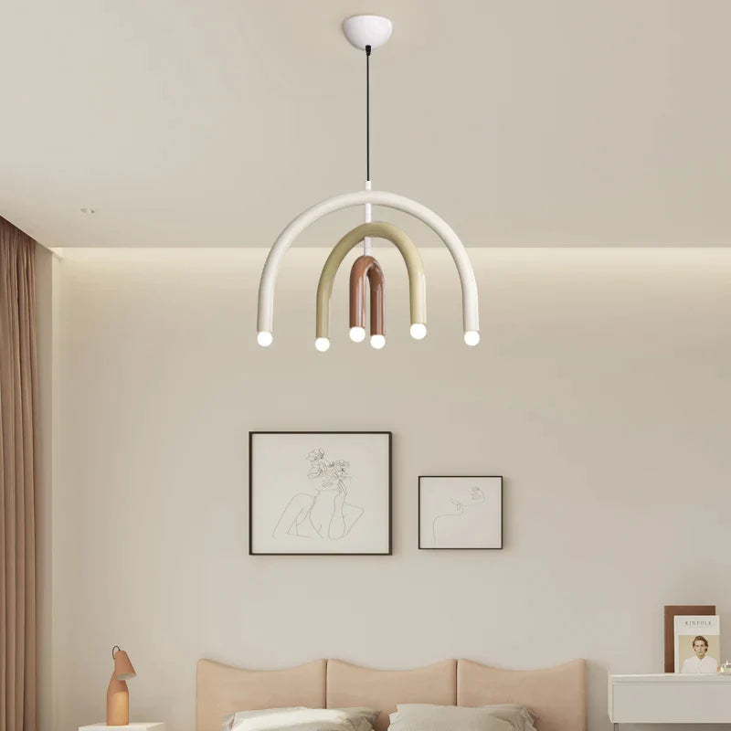 Suspension Lumineuse Minimaliste LED avec Effet Arc-en-Ciel-LUMICONCEPT