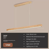 Suspension Lumineuse Minimaliste en Bois Épuré pour Intérieur Moderne-LUMICONCEPT