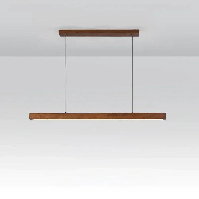 Suspension Lumineuse Minimaliste en Bois Épuré pour Intérieur Moderne-LUMICONCEPT