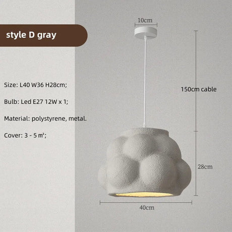 Suspension Organiques en Métal avec Éclairage LED pour un Ambiance Naturelle et Élégante-LUMICONCEPT